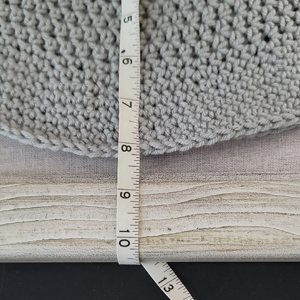Hand made Gray Crochet Bucket Hat